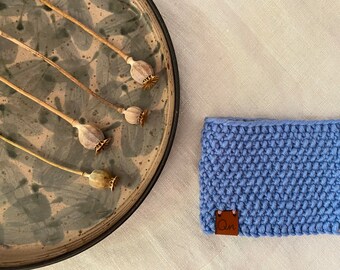 'Grana' headband, warm wide hairband, autumn colors, simple and handmade, gift for autumn, winter, Christmas for girlfriend