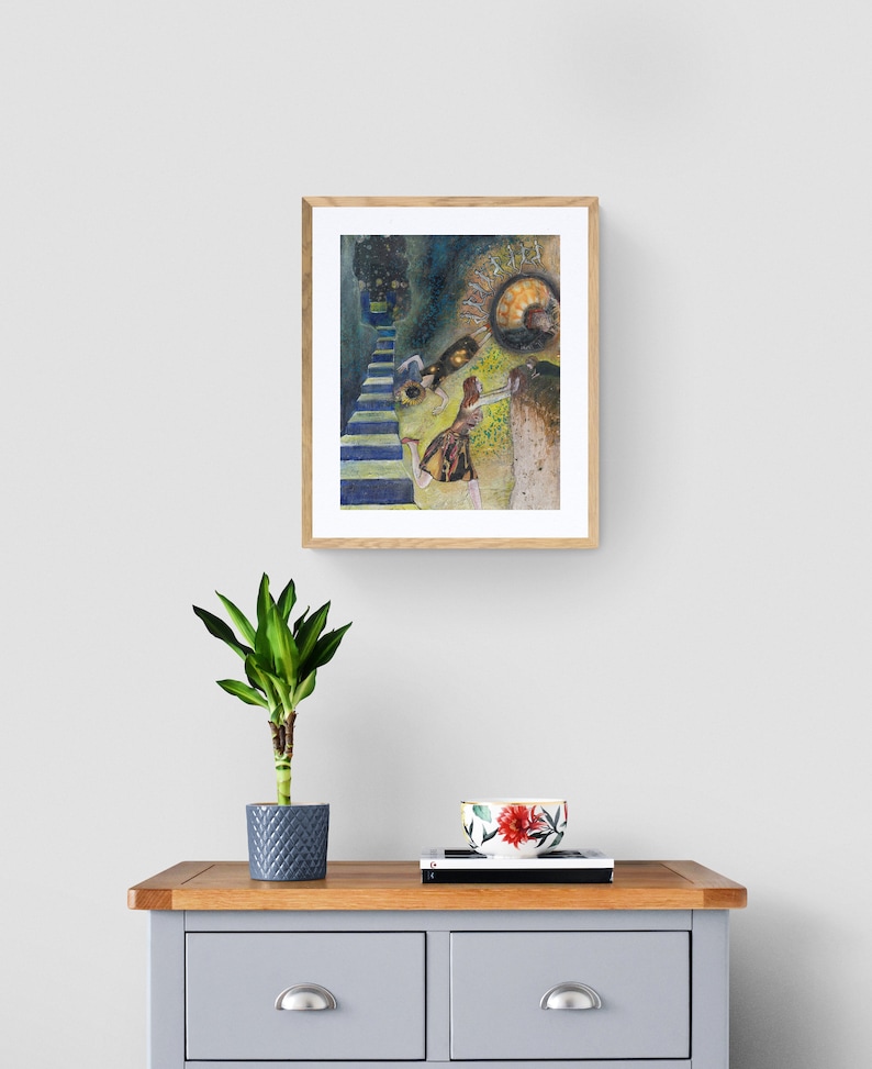 Vicious Flower Art print limited edition 0f 100