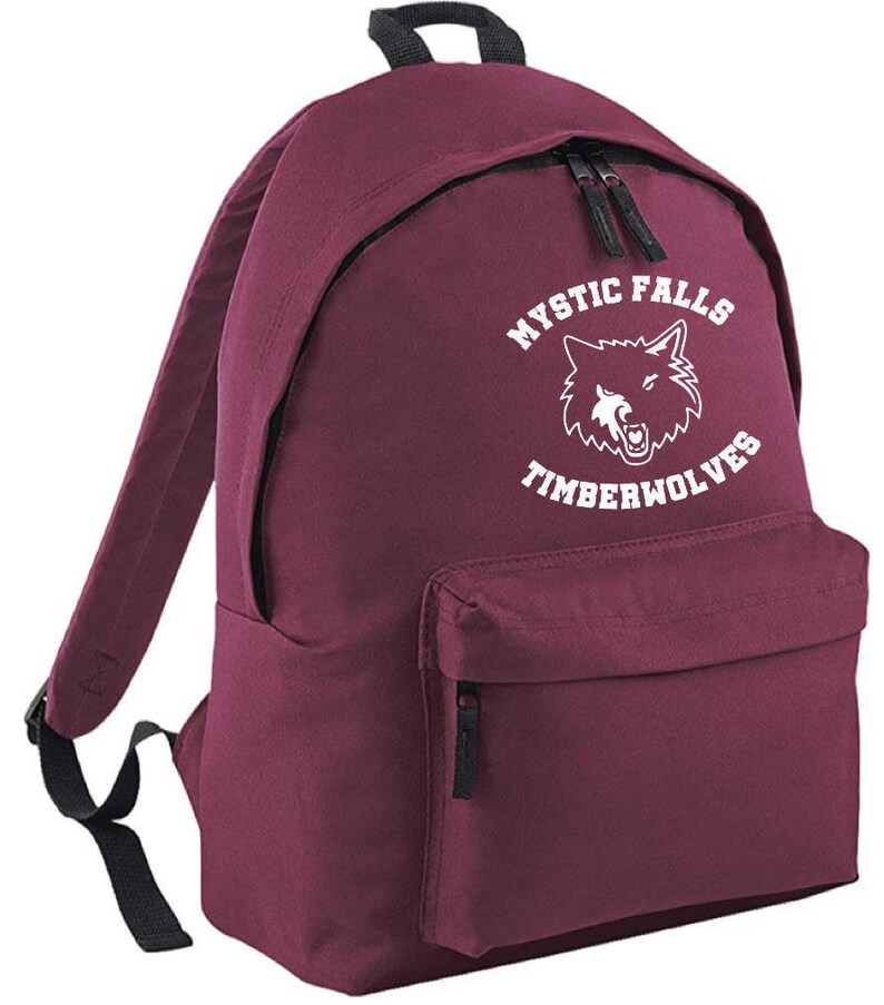 Vampire Diaries inspired Backpack Timberwolves