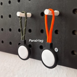 Apple AirTag-nyckelring | Paracord AirTag-fodral, AirTag-tillbehör för nyckelringar, vandring, ryggsäckar, resväskor