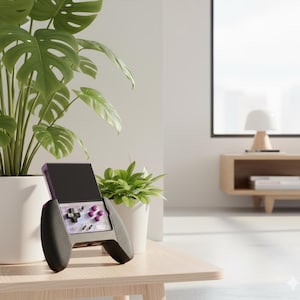 Empuñaduras ergonómicas para Miyoo Mini Plus – Accesorios de agarre para un mejor agarre – Estuche para juegos retro Gameboy – Accesorio de agarre impreso en 3D