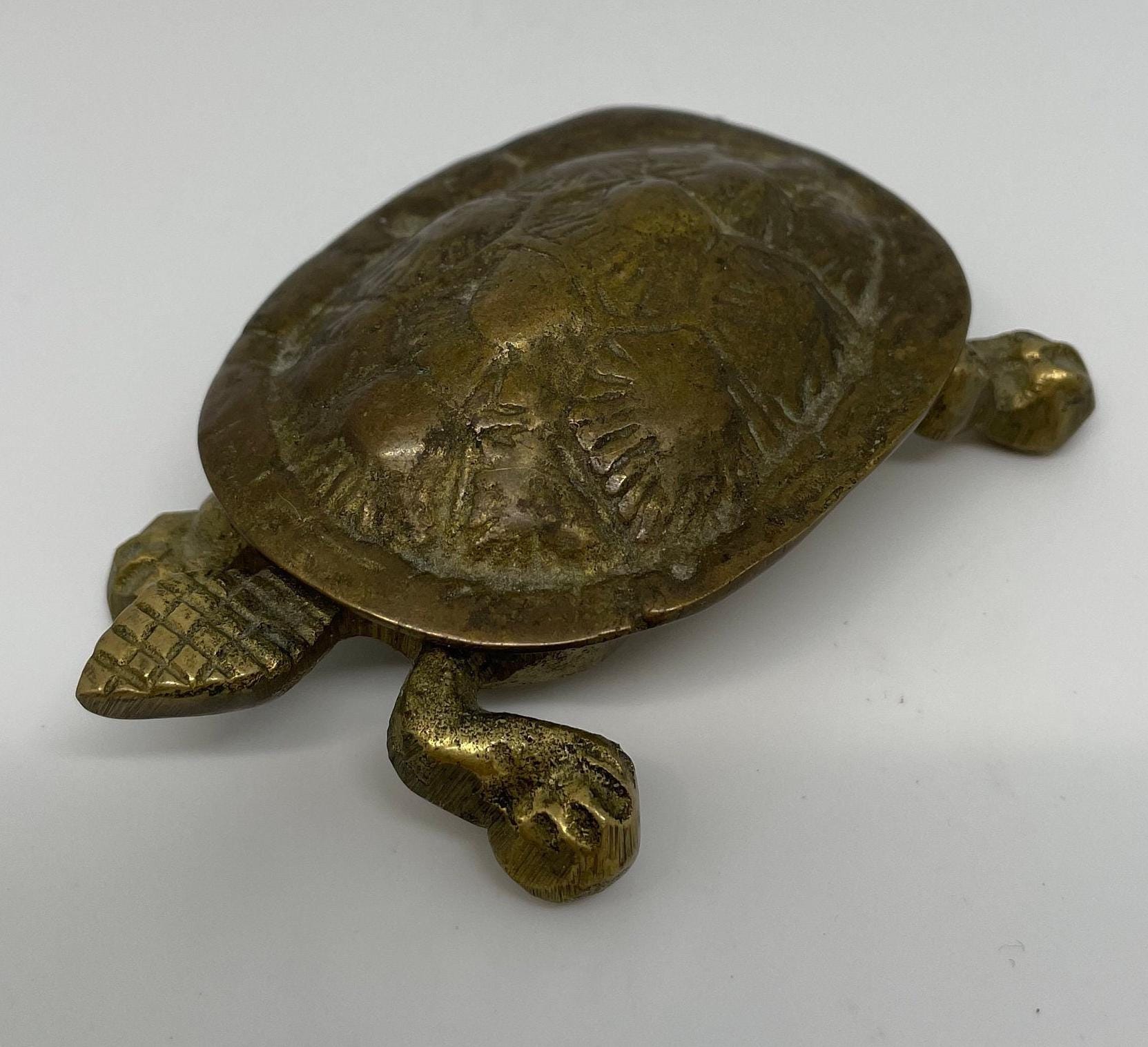 Bejeweled Enameled & Crystal Diving Sea Turtle Trinket Box Bejeweled Enameled & Crystal Diving Sea Turtle Trinket Box