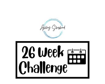 26 Week Savings for A6 Cash Envelopes | Printable | Fits in A6 Budget Binder | Budget Binder Insert | Cash Envelopes