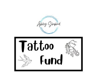 Tattoo Fund Savings for A6 Cash Envelopes | Printable | Fits in A6 Budget Binder | Budget Binder Insert | Cash Envelopes