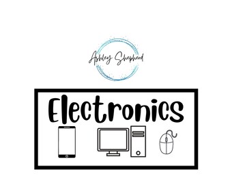 Electronics Savings for A6 Cash Envelopes | Printable | Fits in A6 Budget Binder | Budget Binder Insert | Cash Envelopes