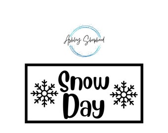 Snow Day Savings for A6 Cash Envelopes | Printable | Fits in A6 Budget Binder | Budget Binder Insert | Cash Envelopes