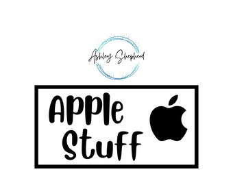 Apple Stuff Savings for A6 Cash Envelopes | Printable | Fits in A6 Budget Binder | Budget Binder Insert | Cash Envelopes