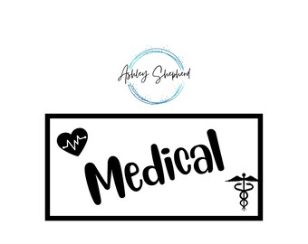Medical Savings for A6 Cash Envelopes | Printable | Fits in A6 Budget Binder | Budget Binder Insert | Cash Envelopes