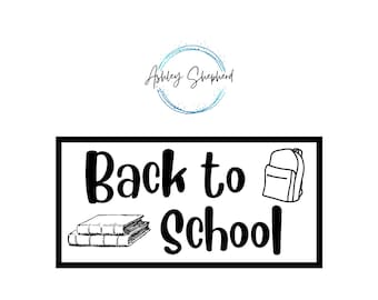 Back to School Savings for A6 Cash Envelopes | Printable | Fits in A6 Budget Binder | Budget Binder Insert | Cash Envelopes