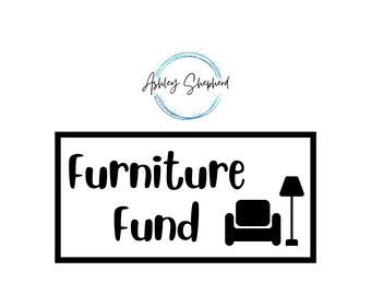 Furniture Fund Savings for A6 Cash Envelopes | Printable | Fits in A6 Budget Binder | Budget Binder Insert | Cash Envelopes