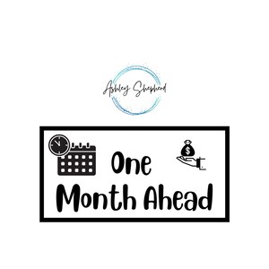 One Month Ahead Savings for A6 Cash Envelopes | Printable | Fits in A6 Budget Binder | Budget Binder Insert | Cash Envelopes