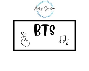 BTS Savings for A6 Cash Envelopes | Printable | Fits in A6 Budget Binder | Budget Binder Insert | Cash Envelopes