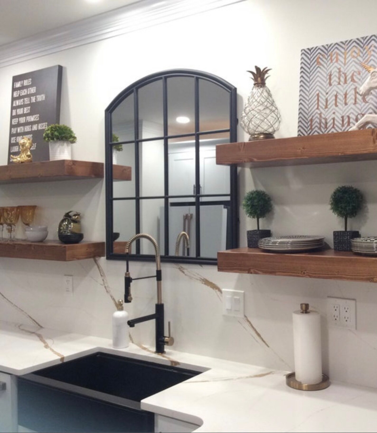 Floating Shelves 8 Inches Deep Floating Shelf Open Rustic Etsy