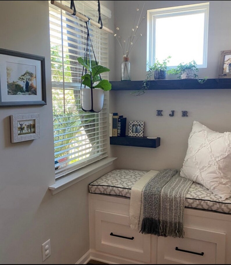 Rustic Wood Floating Shelves 8 Inches Deep Rustic Floating Etsy