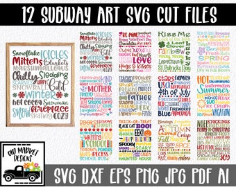 Download Subway Art Svg Etsy