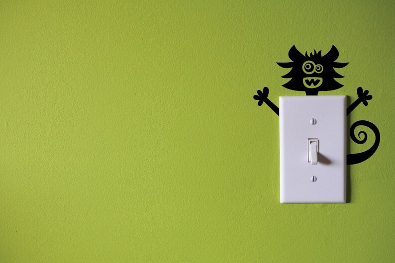 Monster Light Switch and Outlet SVG Cut File Bundle Wall Etsy