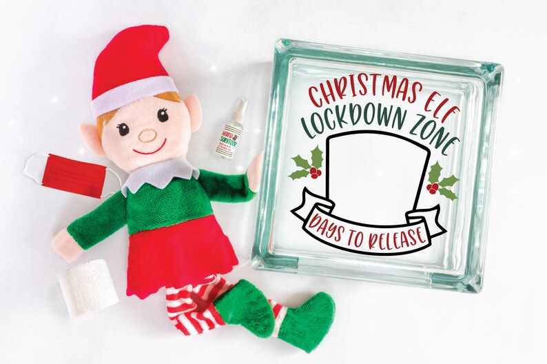 Elf Quarantine Jar Bundle Elf Quarantine SVG File - Etsy