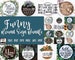 Funny Round Signs SVG Bundle - Round SVG Files - 22 Funny Sayings SVG - Clip Art - Round Door Hangers - Farmhouse Designs 