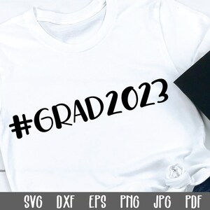 Grad2023 SVG Cut file - Graduation SVG - Clip Art - Printable Art Print - Cutting Files - Graduation 2023 SVG