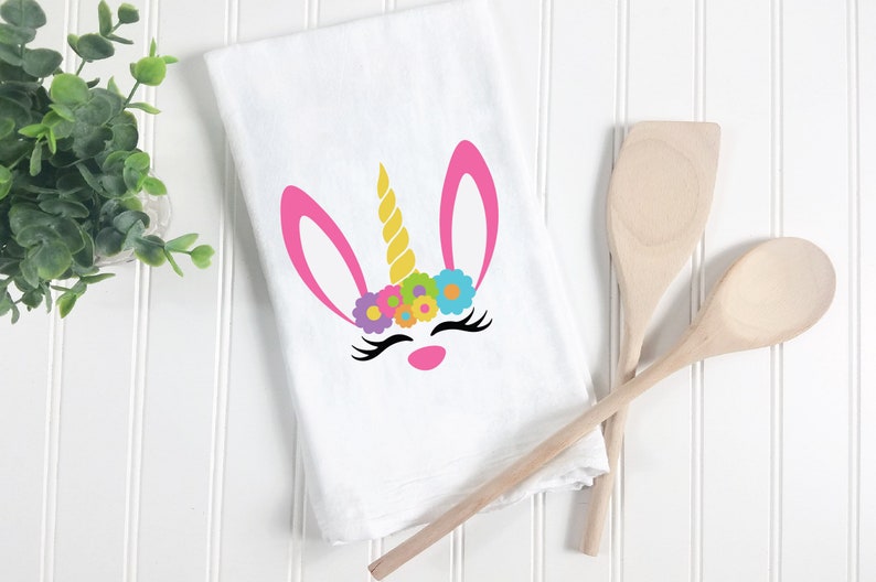 Download Easter SVG Cut file Unicorn Bunny SVG Clip Art Printable | Etsy