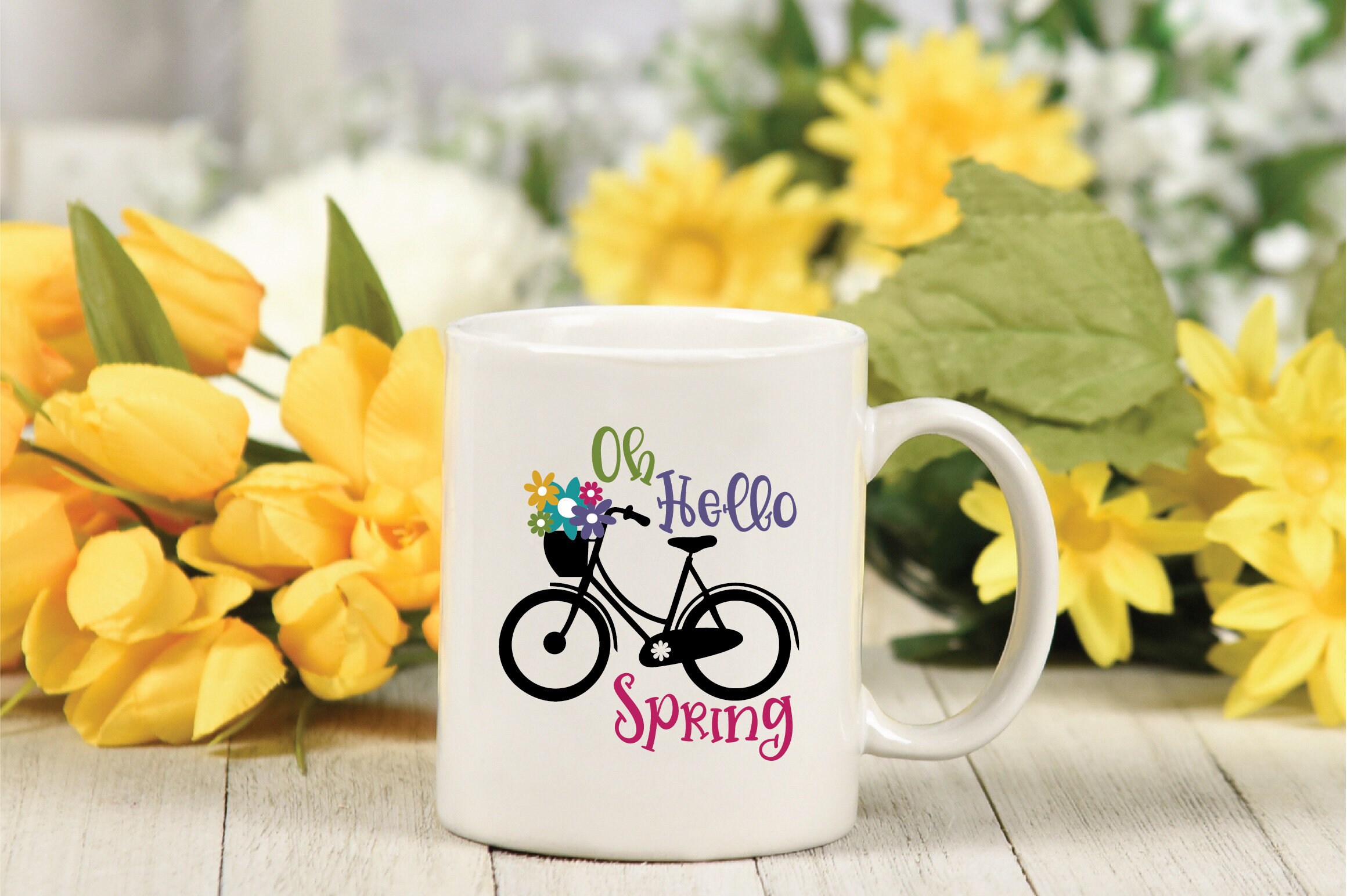 Oh Hello Spring SVG Cut File - Spring SVG File - Clip Art - Printable ...