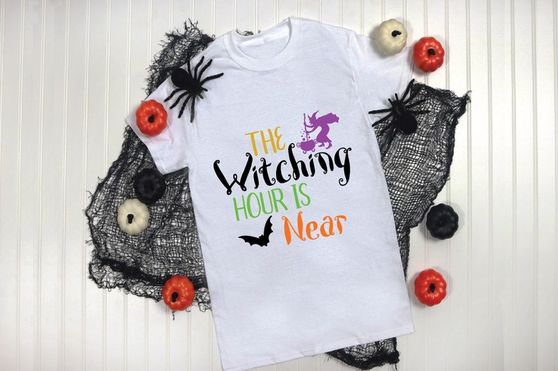 The Witching Hour is Near SVG Cut File Halloween SVG Clip - Etsy