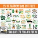 St. Patrick's Day SVG Bundle - 25 St Patricks Day SVG Cut Files - Clip ...