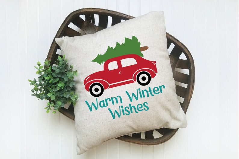 Download Warm Winter Wishes SVG Cut file Christmas SVG Clip Art | Etsy