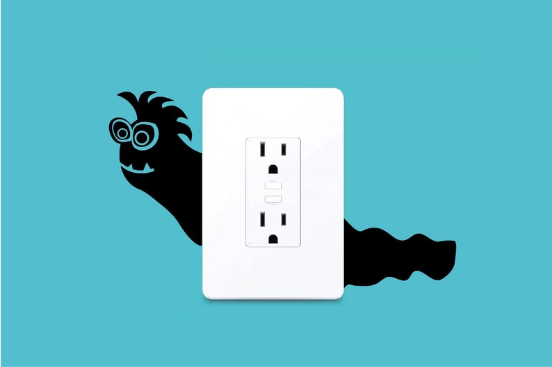 Monster Light Switch and Outlet SVG Cut File Bundle Wall Etsy