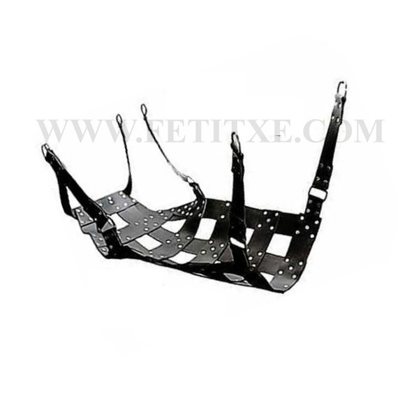 6 Point Leather Hammock Love Sex Sling Swing Lederschaukel I