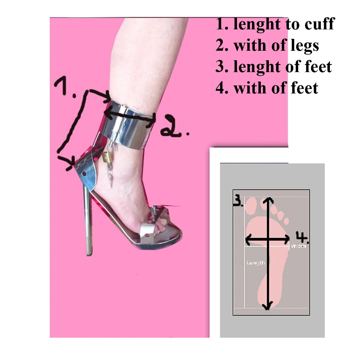 high heels zum binden