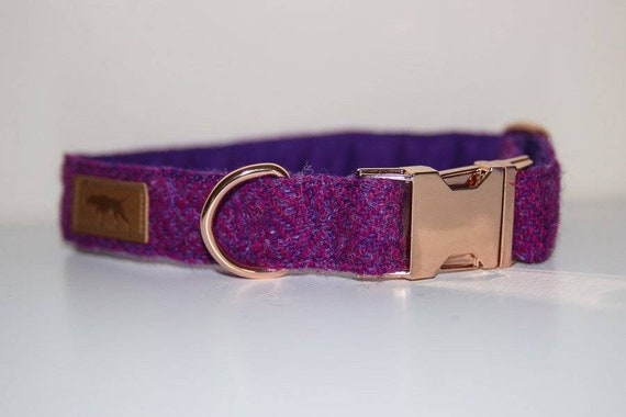 harris tweed dog accessories