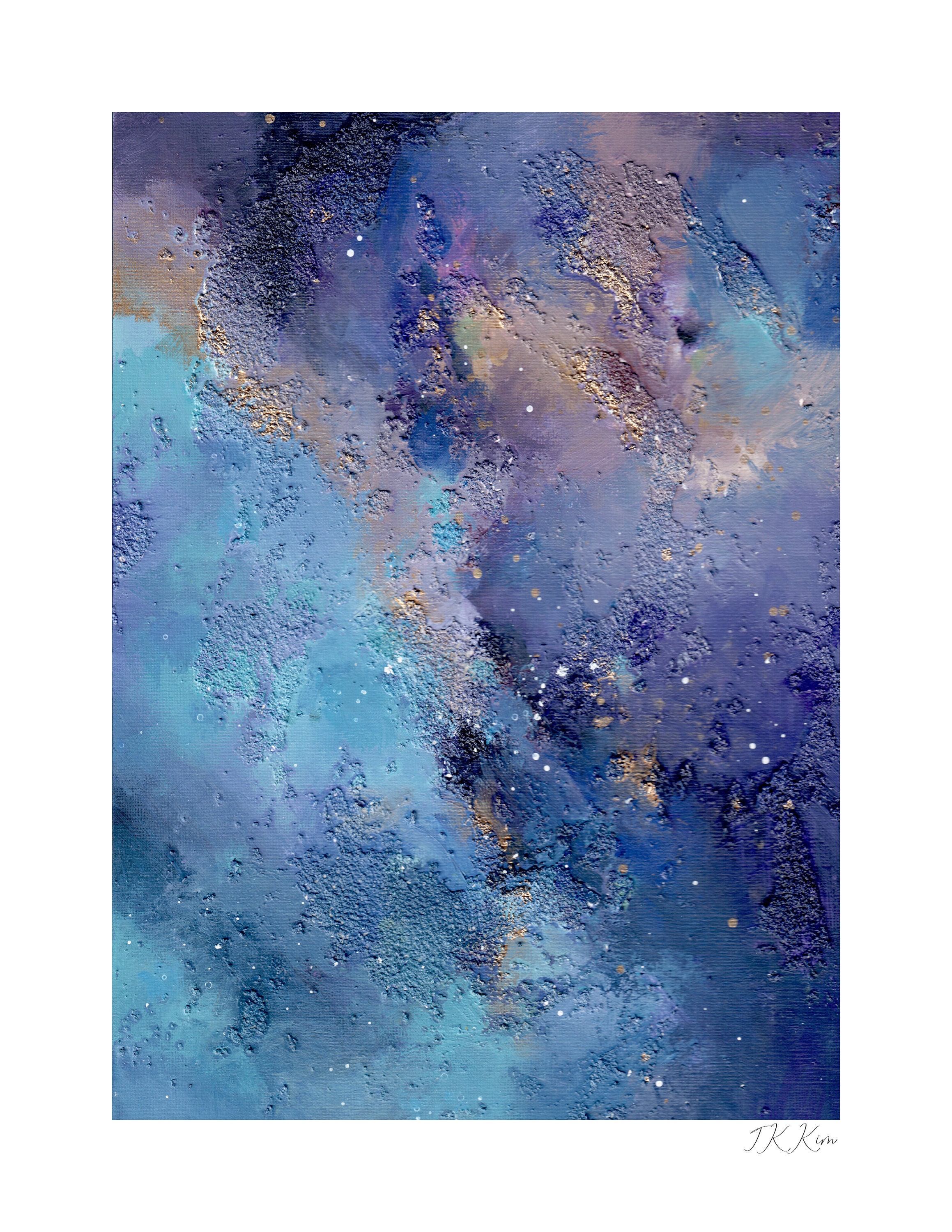 Nature Abstract Art, 2 Print Set, Gift, Acrylic, Prints, Wall Decor