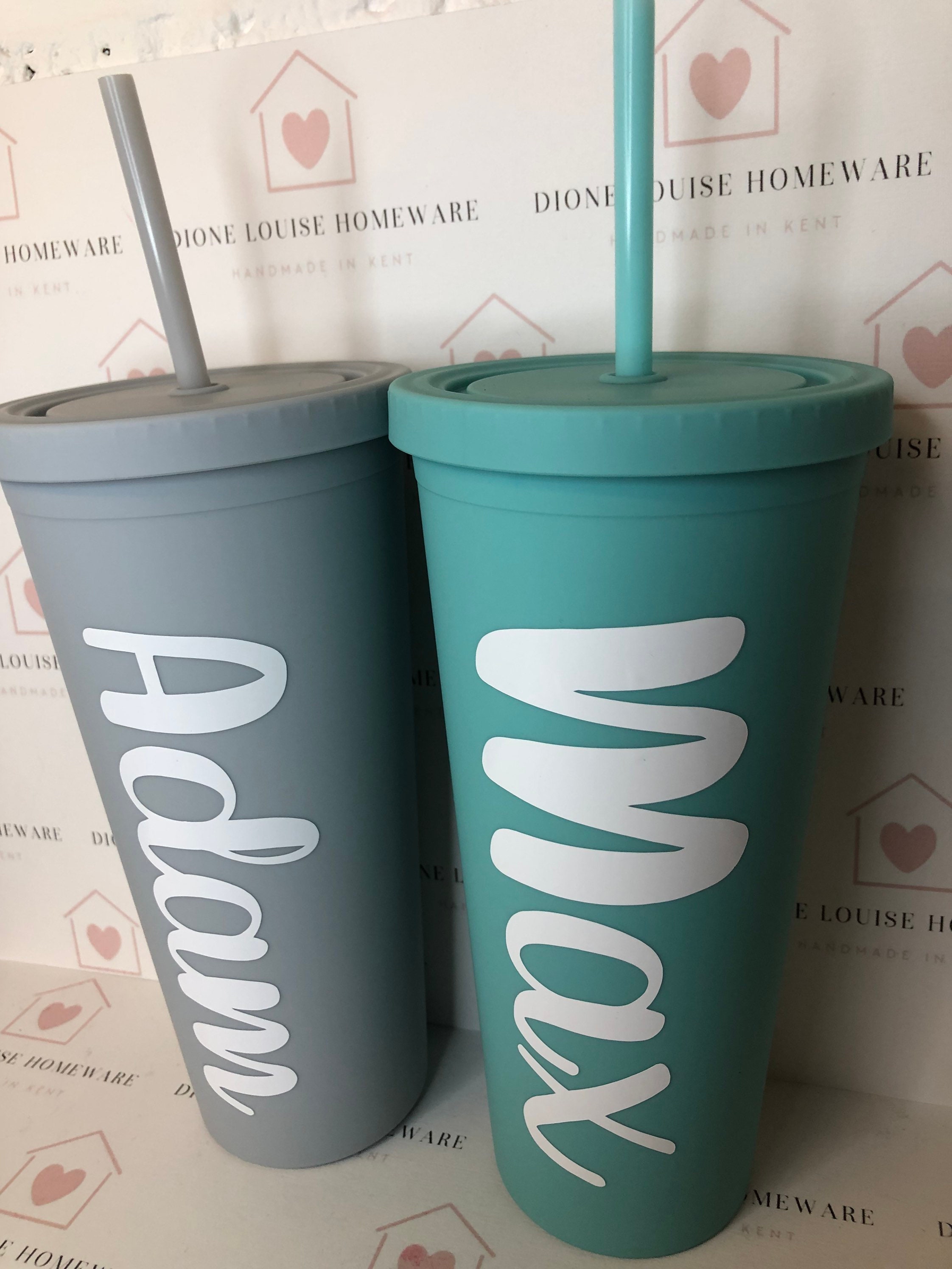 Personalised Drinks Tumbler Etsy UK