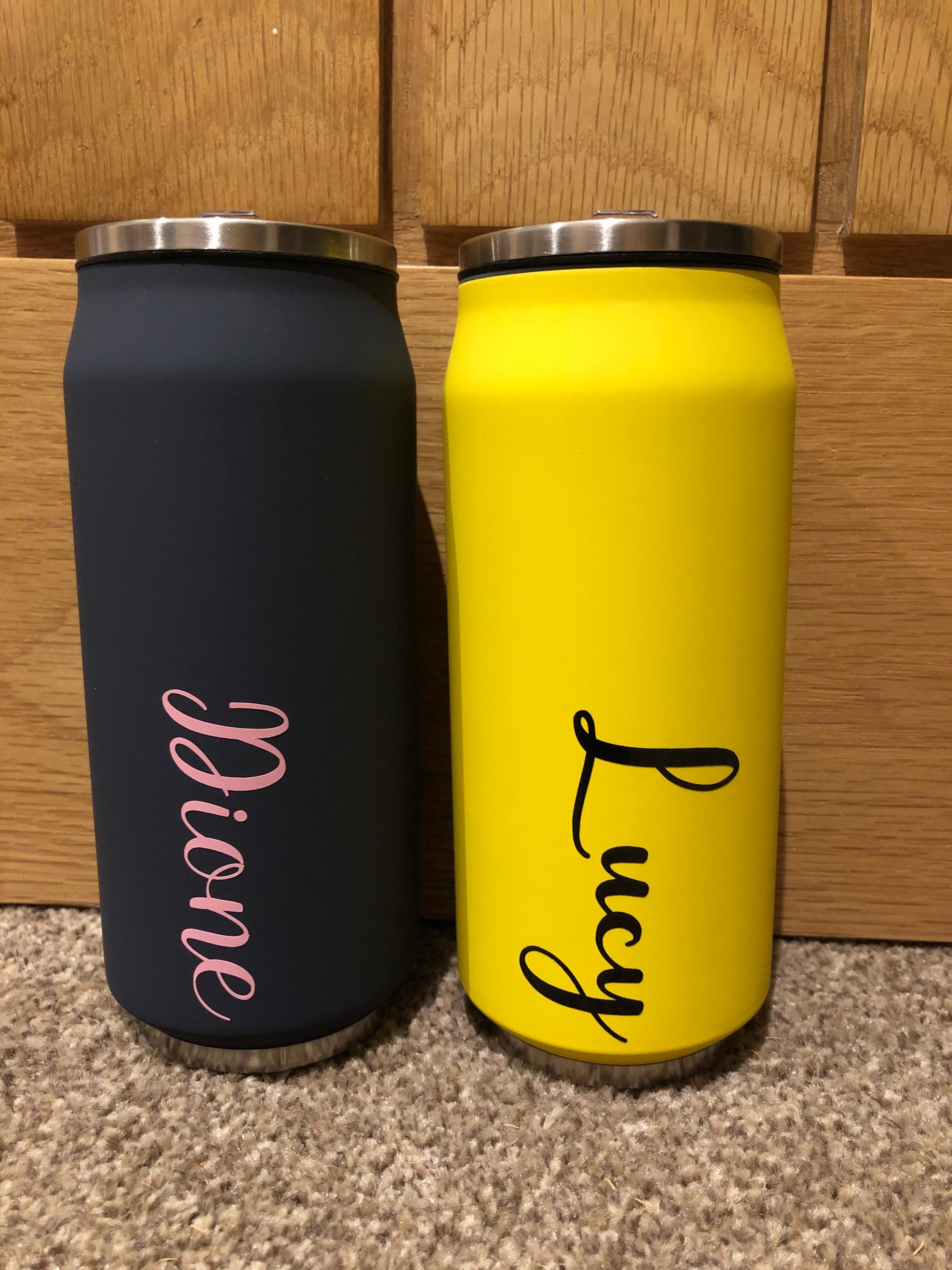 Personalised Metal Tumbler Etsy
