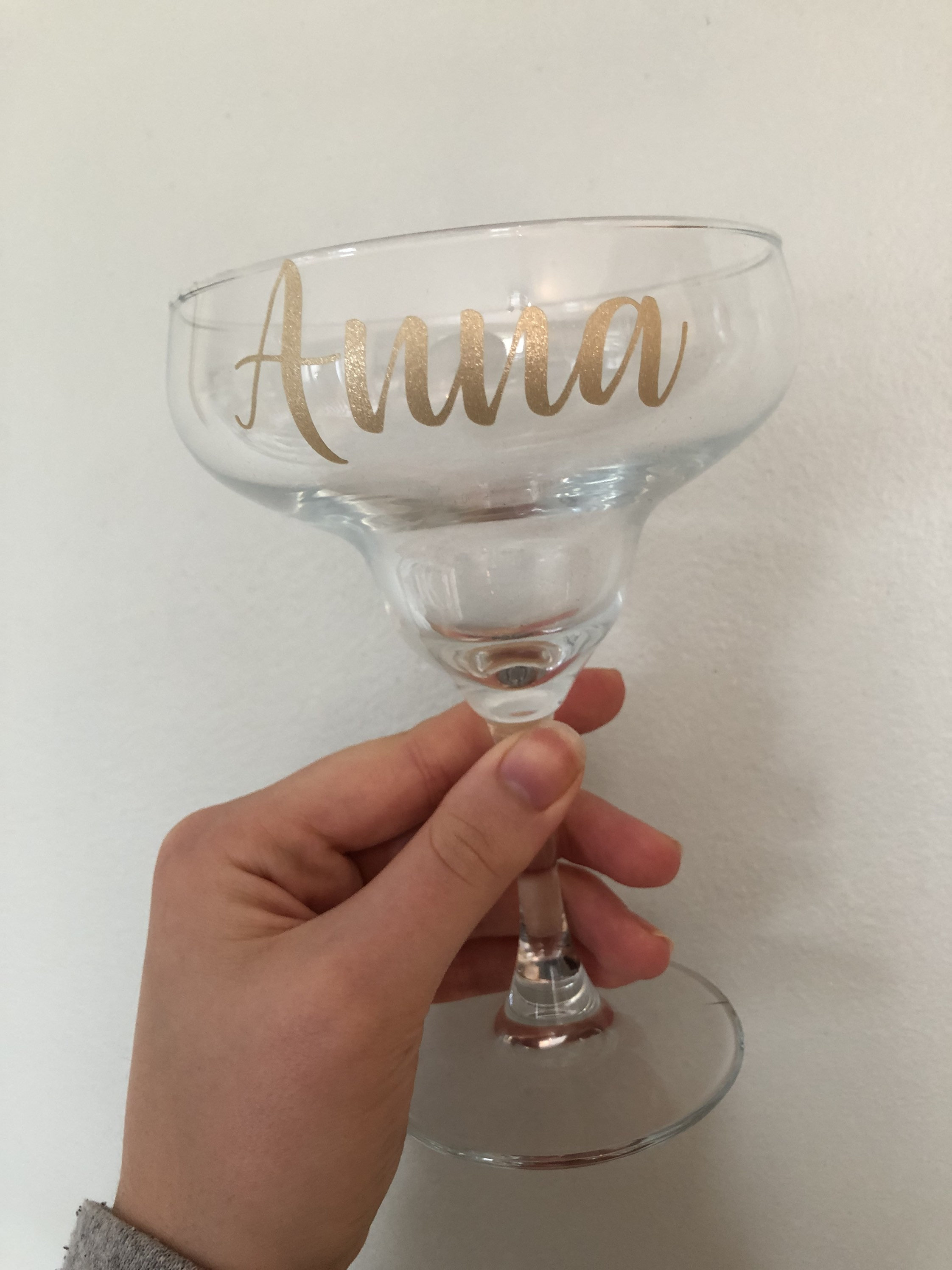 Personalised Margarita Glass Etsy