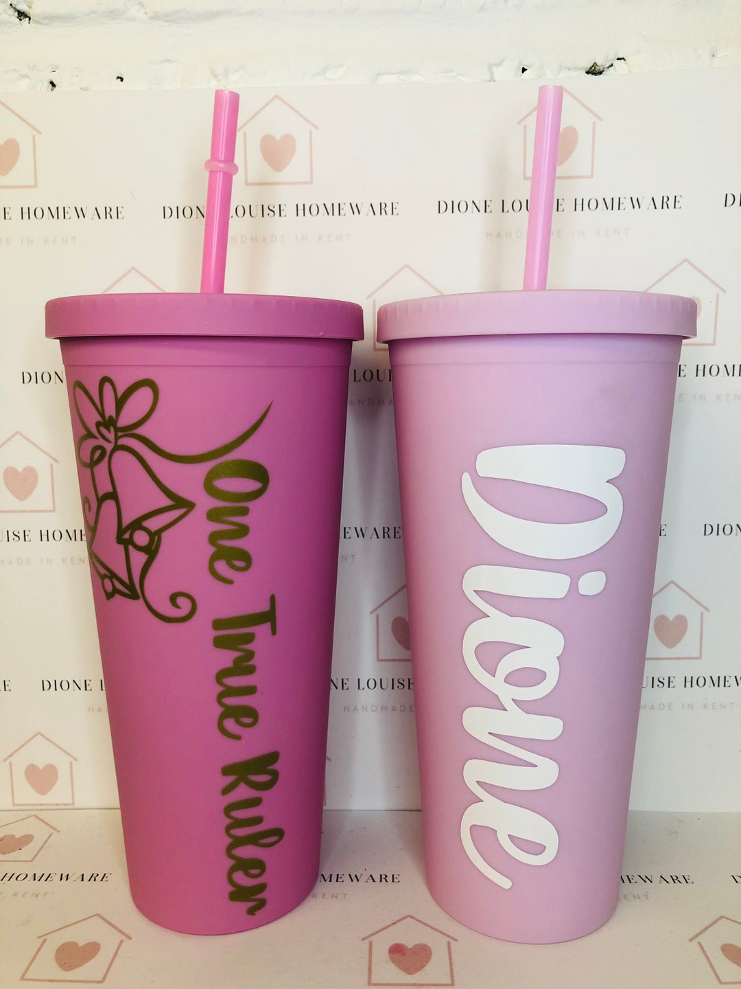 Personalised Drinks Tumbler Etsy UK