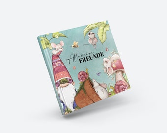 Freundebuch - Freundealbum  "Mäuschen" -  Freundschaftsbuch , Freundealbum
