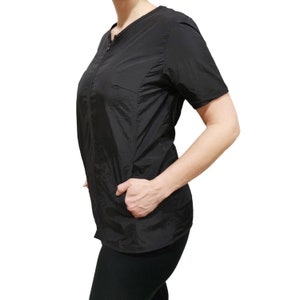 Ivy Mesh Back Jacket with Custom Name Logo Embroidery Salon Stylist Hairdresser Groomer Smock Uniform