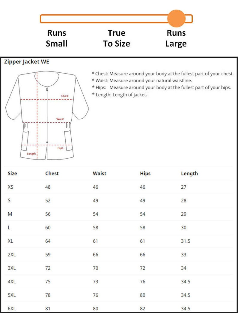 Zipper Jacket-Short with Elastic Sides for Stylist Groomer Nail Tech Barber image 2