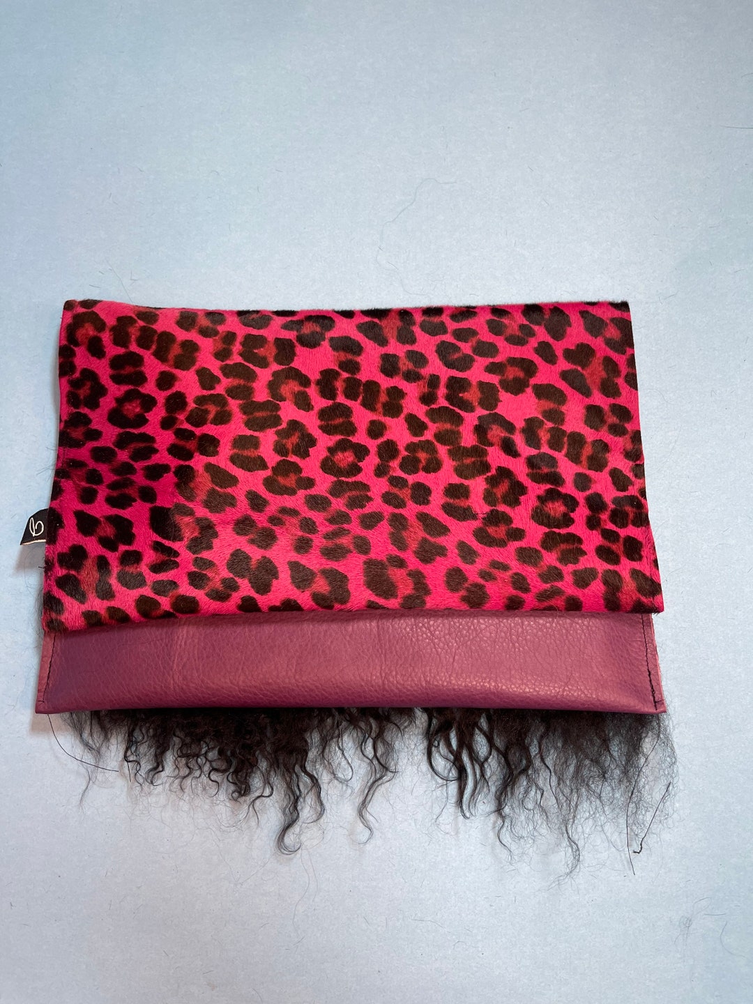 Magic Silk Male Power Animal Pouch Short Brown Leopard Medium