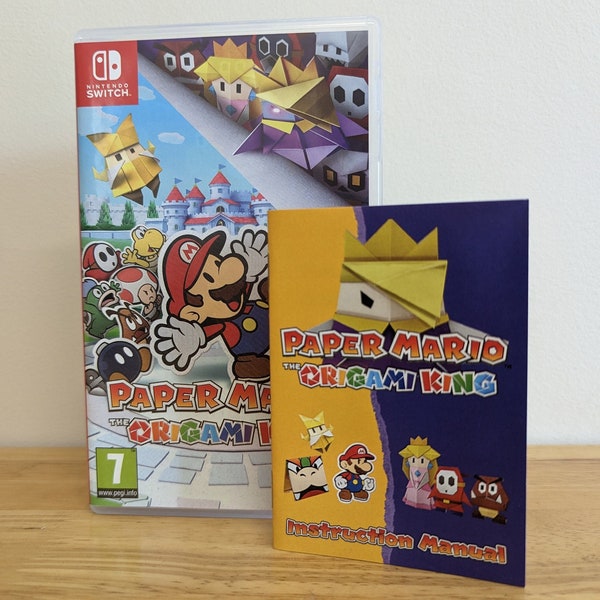 Paper Mario and the Origami King Manual