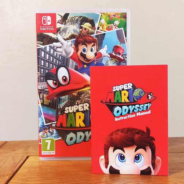 Mario Odyssey - Etsy