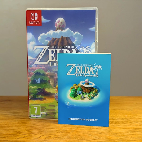 The Legend of Zelda: Link's Awakening Manual (Switch)