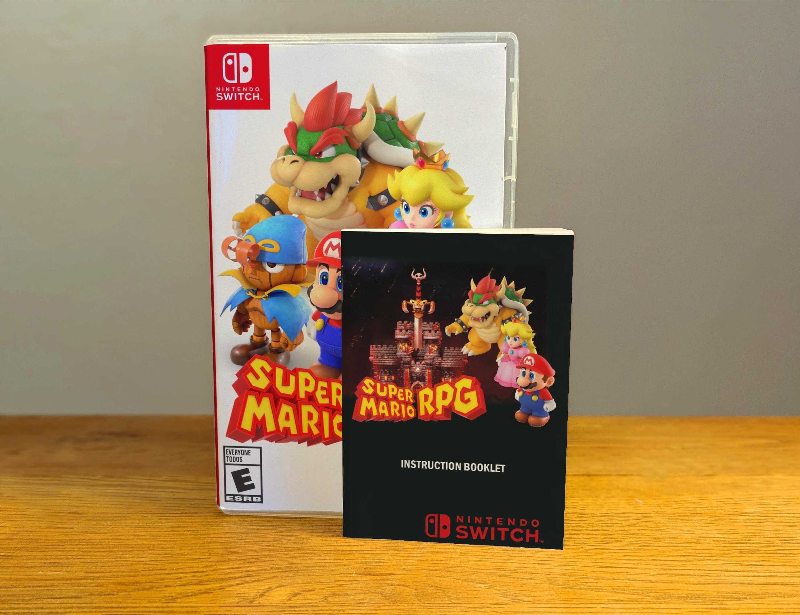 Super Mario RPG Manual (Switch)