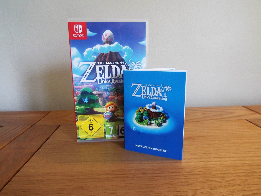 The Legend of Zelda Link's Awakening Dreamer Nintendo Switch Art Book SET  Japan