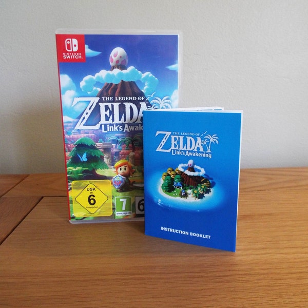 Zelda Link's Awakening Switch Handbuch