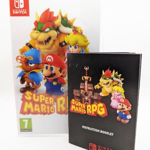 Super Mario RPG Manual (Switch)