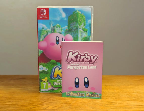 Kirby and the Forgotten Land Manual
