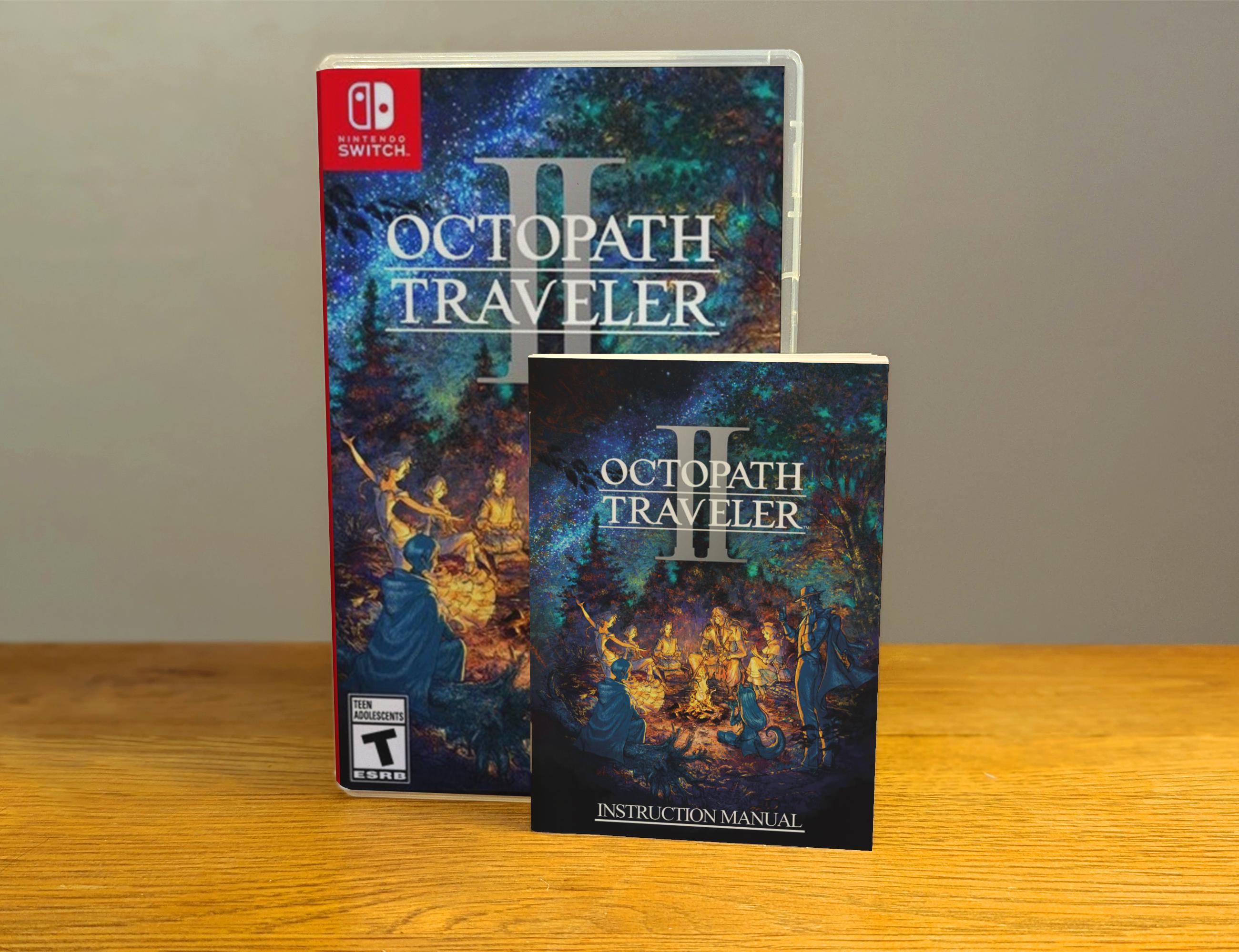 Octopath Traveler 2 Instruction Manual - Etsy